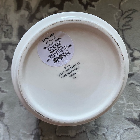 Threshold Large ceramic Candy Canister bunny topper - Picture 2 of 7